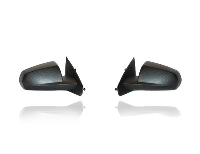 Door Mirror For 08-14 Dodge Avenger - Non-Heated, Without Fold-Away - Pair, Left Driver + Right Passenger Set - 5008988AB, 5008989AB