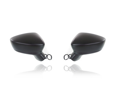 Door Mirror For 14-16 Mazda Mazda3 Sedan/Hatchback - Electric, Non-Heated, Without Signal + Blind Spot Detection, Primed - Pair, Left Driver + Right Passenger Set - BHN969121E, BHN969181E Door Mirror For 14-16 Mazda Mazda3 Sedan/Hatchback - Electric, Non-Heated, Without Signal + Blind Spot Detection, Primed - Pair, Left Driver + Right Passenger Set - BHN969121E, BHN969181E