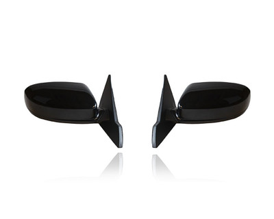 Door Mirror For 11-14 Chrysler 200 Sedan - Electric, Heated, Primed - Pair, Left Driver + Right Passenger Set - 1SX881X8AC, 1SX891X8AC