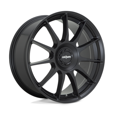 R168 DTM - 19in, Cast Aluminum, Satin Black, 19X8.5, 5X112, 45mm, 194933086818, 194933086818