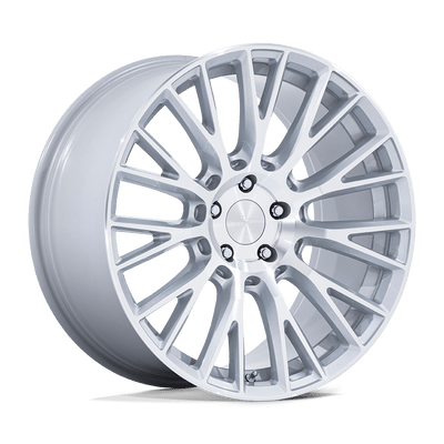RC201 LSE - 19in, Cast Aluminum, Gloss Silver W/ Machined Face, 19X8.5, 5X120, 35mm, 194933355167, 194933355167