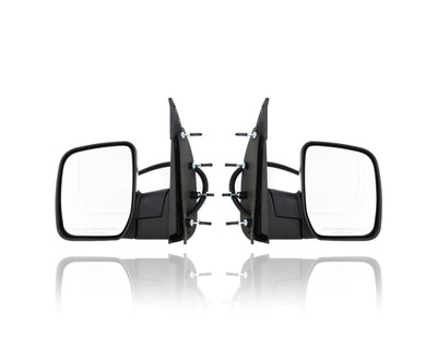 Door Mirror For 7C2Z17682AA; 7C2Z17683AA 07-08 Ford Econoline - Pair, Both Left Hand Driver + Right Hand Passenger Set, Power, Single Glass, Without Puddle Light Door Mirror For 7C2Z17682AA; 7C2Z17683AA 07-08 Ford Econoline - Pair, Both Left Hand Driver + Right Hand Passenger Set, Power, Single Glass, Without Puddle Light