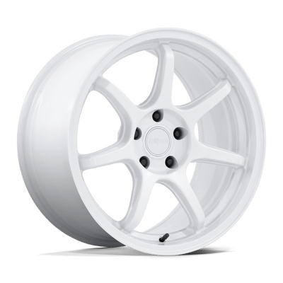 RC208 BPU - 19in, Flow Formed Aluminum, Gloss White, 19X10.5, 5X4.5, 40mm, 194933385485, 194933385485