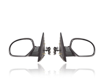 Door Mirror For 20809948; 20843116 07-13 Chevrolet Silverado GMC Sierra, 07-14 Suburban/Tahoe/Escalade/Yukon/XL - Pair, Left Driver + Right Passenger Set, Power Fold, Heated, Black, Without Puddle & Signal Lamp Door Mirror For 20809948; 20843116 07-13 Chevrolet Silverado GMC Sierra, 07-14 Suburban/Tahoe/Escalade/Yukon/XL - Pair, Left Driver + Right Passenger Set, Power Fold, Heated, Black, Without Puddle & Signal Lamp