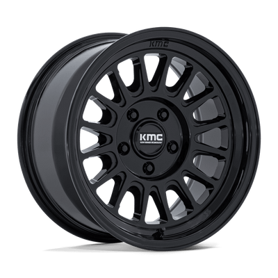 Impact FFT - 18in, Flow Formed Aluminum, Gloss Black, 18X9, 6X4.5, 0mm, 194933417360, 194933417360