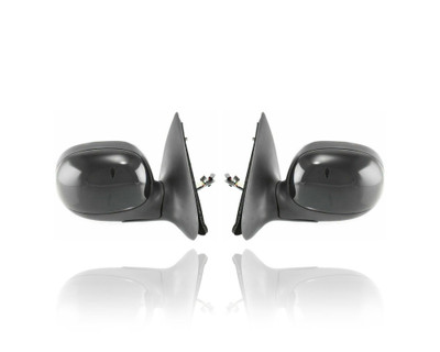 Door Mirror For 97-01 Ford Pickup - Electric, Non-Heated, Black Cover, Without Signal Lamp - Pair, Left Driver + Right Passenger Set - F85Z17682FAA, F85Z17683FAB Door Mirror For 97-01 Ford Pickup - Electric, Non-Heated, Black Cover, Without Signal Lamp - Pair, Left Driver + Right Passenger Set - F85Z17682FAA, F85Z17683FAB