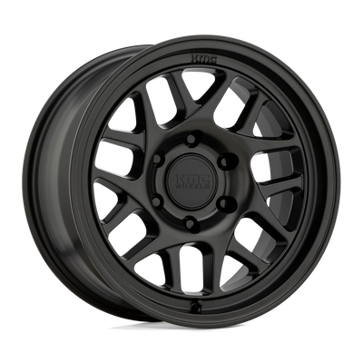 Bully OL - 17in, Cast Aluminum, Satin Black, 17X8.5, 6X120, 0mm, 885463792958, 885463792958