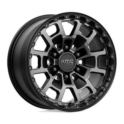 Summit - 17in, Cast Aluminum, Satin Black W/ Gray Tint, 17X8.5, 6X5.5, 18mm, 194933024711, 194933024711