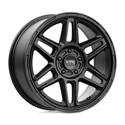 Nomad - 18in, Cast Aluminum, Satin Black, 18X8, 5X4.5, 38mm, 885463736839, 885463736839