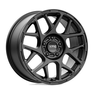 Bully - 17in, Cast Aluminum, Satin Black, 17X8, 5X4.5, 38mm, 885463274683, 885463274683