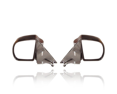 Door Mirror For 15105940; 15105941 99-04 Chevrolet S10 Sonoma Blazer Jimmy Bravada - Pair, Both Left Hand Driver + Right Hand Passenger Set, Power, Heated Door Mirror For 15105940; 15105941 99-04 Chevrolet S10 Sonoma Blazer Jimmy Bravada - Pair, Both Left Hand Driver + Right Hand Passenger Set, Power, Heated