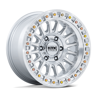 IMS - 18in, Cast Aluminum, Gloss Silver W/ Machined Face, 18X9, 6X4.5, 18mm, 194933375509, 194933375509