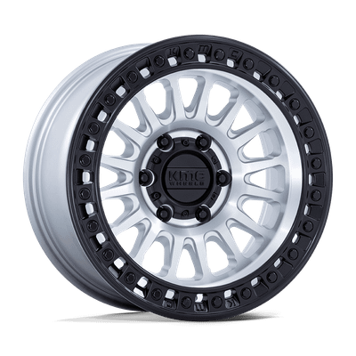IMS - 18in, Cast Aluminum, Machined W/ Matte Black Lip, 18X9, 5X5.0, 18mm, 194933358687, 194933358687