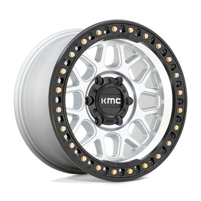GRS - 17in, Cast Aluminum, Machined W/ Satin Black Lip, 17X9, 6X5.5, -12mm, 194933170074, 194933170074