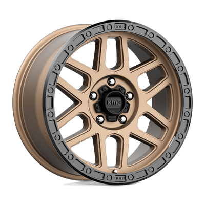 Mesa - 18in, Cast Aluminum, Matte Bronze W/ Black Lip, 18X9, 5X150, 25mm, 885463816845, 885463816845