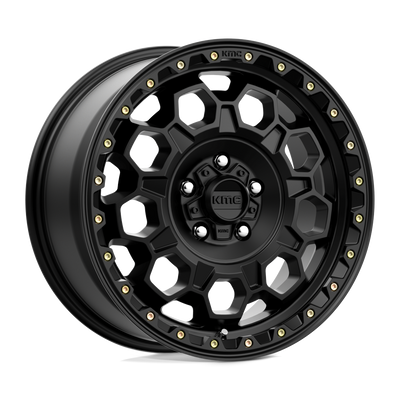 Trek - 17in, Cast Aluminum, Satin Black, 17X9, 5X5.0, -12mm, 194933047444, 194933047444