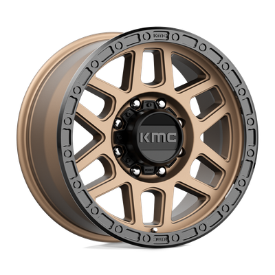 Mesa - 18in, Cast Aluminum, Matte Bronze W/ Black Lip, 18X9, 8X6.5, 18mm, 885463816739, 885463816739