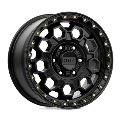 Trek - 17in, Cast Aluminum, Satin Black, 17X8, 6X5.5, 35mm, 194933047574, 194933047574