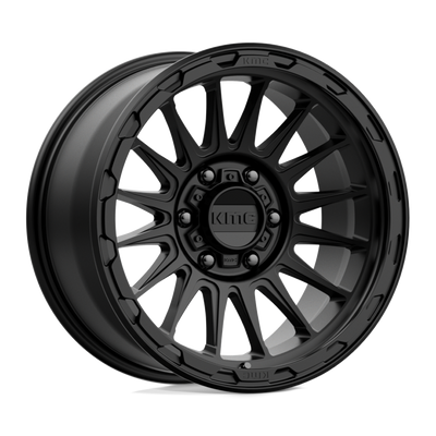 Impact - 18in, Cast Aluminum, Satin Black, 18X9, 6X135, 0mm, 885463817736, 885463817736