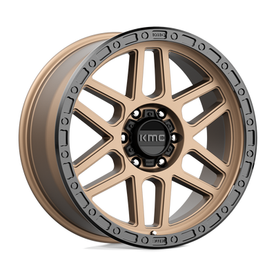 Mesa - 17in, Cast Aluminum, Matte Bronze W/ Black Lip, 17X9, 6X5.5, 18mm, 885463817033, 885463817033