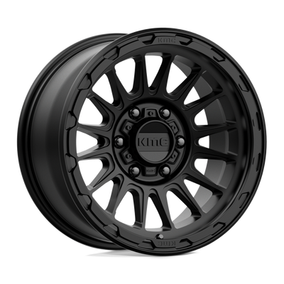 Impact - 17in, Cast Aluminum, Satin Black, 17X8.5, 6X5.5, 0mm, 885463817910, 885463817910