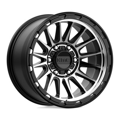 Impact - 17in, Cast Aluminum, Satin Black Machined, 17X9, 6X5.5, -12mm, 885463817828, 885463817828