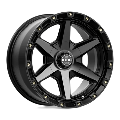 Tempo - 17in, Cast Aluminum, Satin Black W/ Gray Tint, 17X9, 6X135/5.5, -12mm, 194933043279, 194933043279