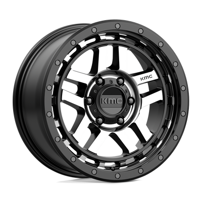 Recon - 18in, Cast Aluminum, Satin Black Machined, 18X8.5, 6X120, 18mm, 194933005727, 194933005727