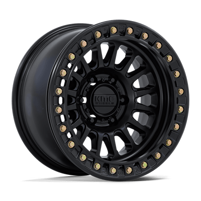 Impact Beadlock - 17in, Cast Aluminum, Matte Black, 17X9, 5X5.0, 25mm, 194933433827, 194933433827