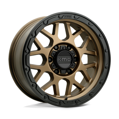 Grenade Off-Road - 17in, Cast Aluminum, Matte Bronze W/ M-Black Lip, 17X9, 6X135, -12mm, 194933008827, 194933008827