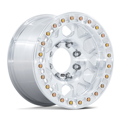 Mesa Forged Beadlock - 17in, Monoblock Forged, Raw Machined, 17X9, 8X6.5, -12mm, 194933315048, 194933315048