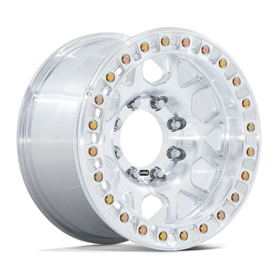 Mesa Forged Beadlock - 17in, Monoblock Forged, Raw Machined, 17X9, 6X135, -12mm, 194933315079, 194933315079