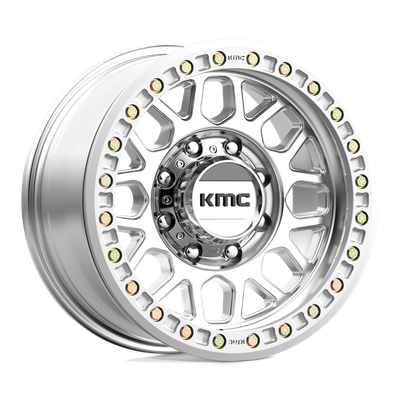 Grenade Desert Beadlock - 17in, Cast Aluminum, Machined, 17X8.5, 8X6.5, 0mm, 885463818627, 885463818627