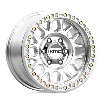 Grenade Desert Beadlock - 17in, Cast Aluminum, Machined, 17X8.5, 6X135, 0mm, 885463818641, 885463818641