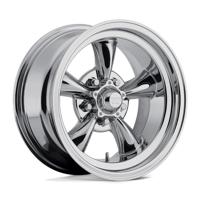 Torq Thrust D - 15in, Cast Aluminum, Chrome, 15X8, 5X4.75, 0mm, 761138932297, SAE, 761138932297