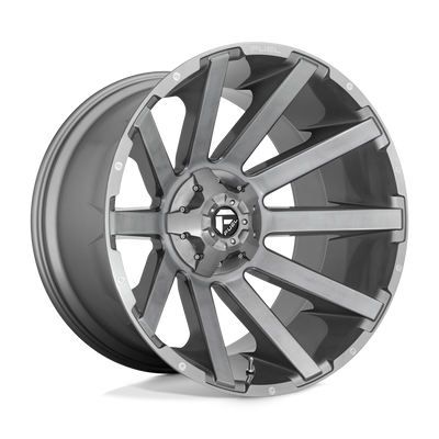 Contra Platinum - 20in, Cast Aluminum, Brushed Gun Metal Tinted Clear, 20X9, 6X135/5.5, 2mm, 885463922768, SAE J2530 JWL VIA, 885463922768