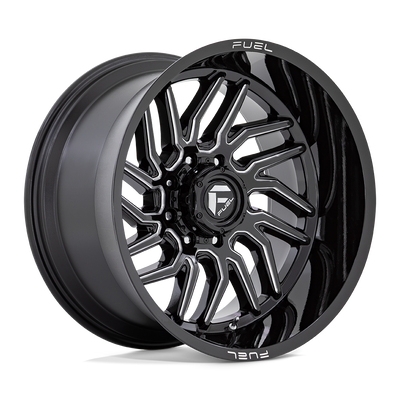 Hurricane - 20in, Cast Aluminum, Gloss Black Milled, 20X9, 8X180, 20mm, 194933291151,, 194933291151