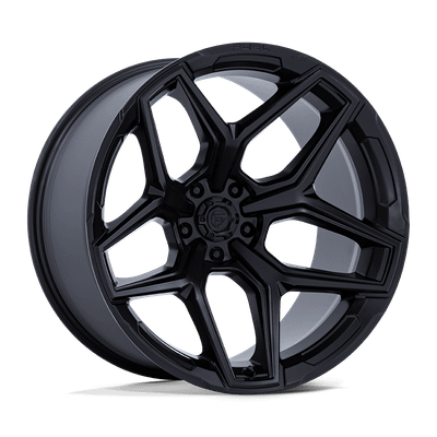 Flux - 20in, Cast Aluminum, Blackout, 20X10, 5X5.0, -18mm, 194933331659, SAEJ2530, 194933331659