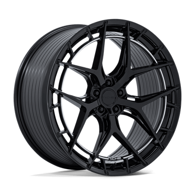 Riviera - 20in, Flow Formed Aluminum, Gloss Black, 20X10.5, 5X120, 38mm, 194933429233, SAEJ2530, 194933429233