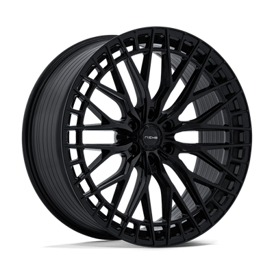 Genoa - 22in, Flow Formed Aluminum, Gloss Black, 22X9.5, 6X120, 38mm, 194933442966, SAEJ2530, 194933442966