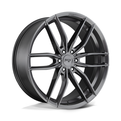 Vosso - 20in, Cast Aluminum, Matte Anthracite, 20X9, 6X120, 40mm, 885463886138,, 885463886138