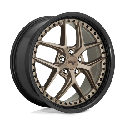 Vice - 20in, Cast Aluminum, Matte Bronze Black Bead Ring, 20X9, 5X4.5, 35mm, 885463888170,, 885463888170