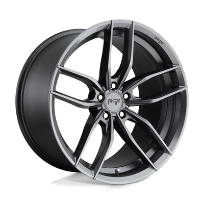 Vosso - 19in, Cast Aluminum, Matte Anthracite, 19X8.5, 5X112, 25mm, 885463885711,, 885463885711