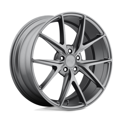 Misano - 19in, Cast Aluminum, Matte Gun Metal, 19X8.5, 5X120, 35mm, 885463877419,, 885463877419