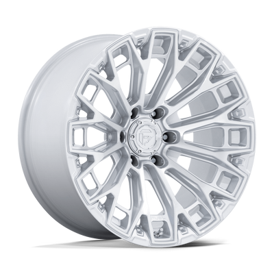 Trax - 20in, Cast Aluminum, Gloss Silver W/ Machined Face, 20X9, 8X170, 1mm, 194933392018, SAE J2530 JWL VIA, 194933392018