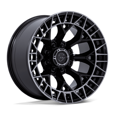 Charger - 22in, Cast Aluminum, Gloss Black Brushed Dark Tint, 22X12, 8X6.5, -44mm, 194933378579, SAE J2530 JWL VIA, 194933378579
