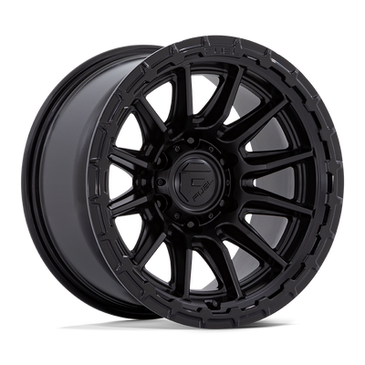 Piston - 17in, Cast Aluminum, Blackout W/ Gloss Black Lip, 17X8.5, 6X5.5, 25mm, 194933379064, SAE J2530 JWL VIA, 194933379064