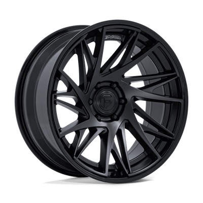 Dynamo - 20in, Fusion Forged, Matte Black W/ Gloss Black Lip, 20X9, 6X5.5, 1mm, 194933433698, SAEJ2530, 194933433698