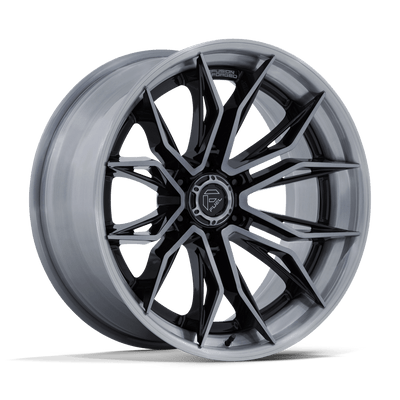 Mutiny - 22in, Fusion Forged, Gloss Black Brushed Dark Tint, 22X9.5, 6X5.5, 20mm, 194933404551, SAEJ2530, 194933404551