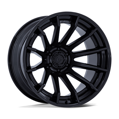 Burn - 20in, Fusion Forged, Matte Black W/ Gloss Black Lip, 20X10, 6X5.5, -18mm, 194933324705, SAE J2530 JWL VIA, 194933324705